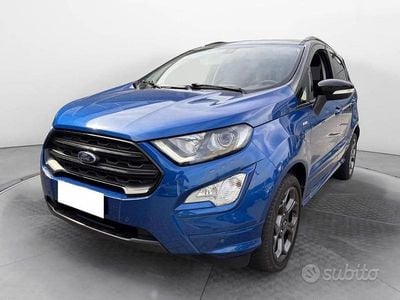 Usata Ford Ecosport ST-Line 100 CV (73 kW) 2019 Blu SUV