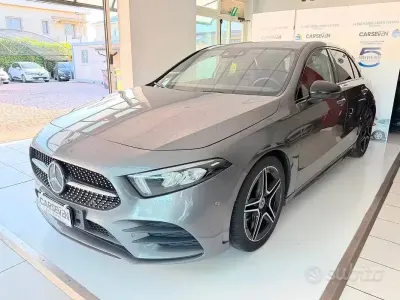 Usata Mercedes A180 Premium 136 CV (100 kW) 2021 Grigio Berlina
