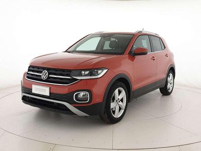 Usata VW T-Cross Advance 110 CV (80 kW) 2021 Energetic orange metallizzato SUV