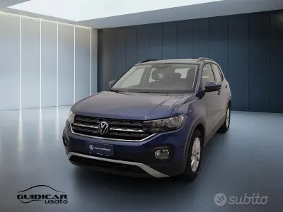 Usata VW T-Cross Style 95 CV (69 kW) 2023 Blu/azzurro SUV