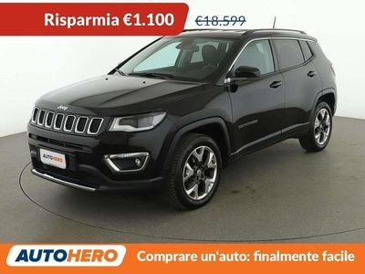 Usata Jeep Compass Limited 140 CV (102 kW) 2019 Nero SUV