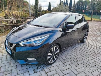 Usata Nissan Micra Tekna 101 CV (74 kW) 2019 Nero Berlina