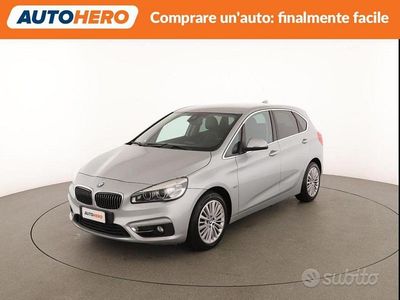 Begagnad BMW 218 Luxury Line 150 HK (110 kW) 2015 Grå Minibuss