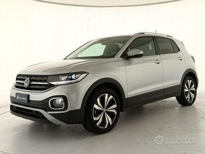 Usata VW T-Cross Advance 110 CV (80 kW) 2023 Grigio SUV