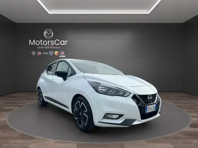 Second-hand Nissan Micra Tekna 92 CP (67 kW) 2022 Alb Hatchback