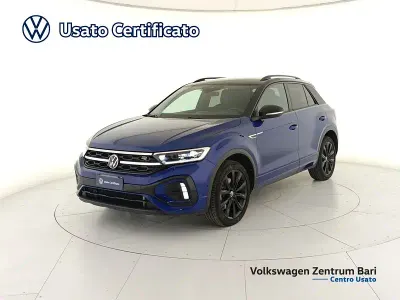 Usata VW T-Roc R-line 150 CV (110 kW) 2023 Blu SUV