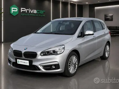 Usata BMW 218 Active Tourer Luxury Line 136 CV (100 kW) 2015 Grigio Monovolume