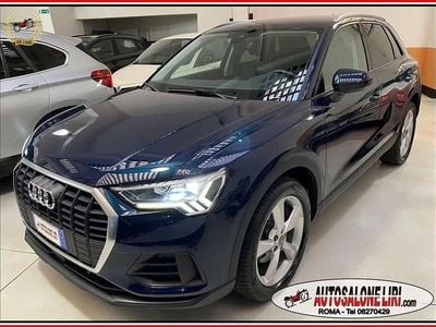 Usata Audi Q3 Advanced 150 CV (110 kW) 2019 Blu/azzurro SUV
