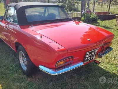 Usata Fiat 124 Spider Sport 1960 Rosso Cabrio