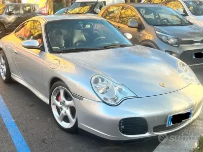 Usata Porsche 996 320 CV (235 kW) 2002 Grigio Coupé