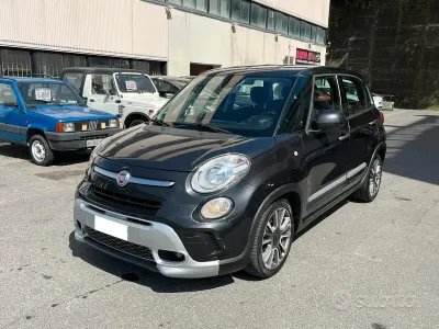 Usata Fiat 500L Cross 95 CV (69 kW) 2017 Grigio Monovolume