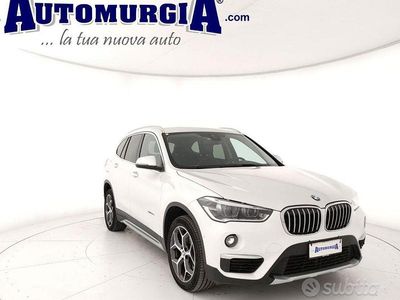 Usata BMW X1 xLine 150 CV (110 kW) 2017 Bianco SUV