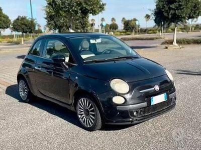 Usata Fiat 500 2008 Nero Utilitaria