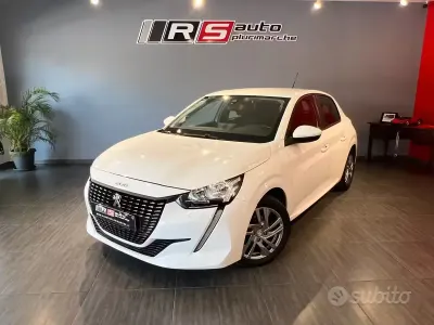 Usata Peugeot 208 75 CV (55 kW) 2020 Bianco Utilitaria