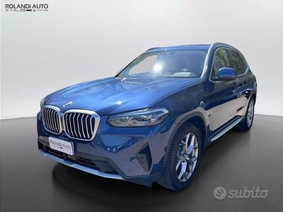 Usata BMW X3 150 CV (110 kW) 2024 Phytonic blue metallizzato SUV