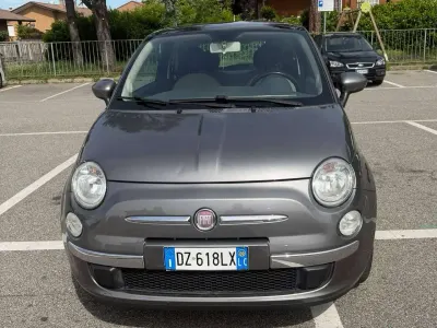 Usata Fiat 500 Lounge 69 CV (50 kW) 2009 Grigio Cabrio