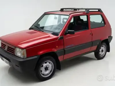 Usata Fiat Panda 4x4 Club 50 CV (36 kW) 1992 Rosso Utilitaria