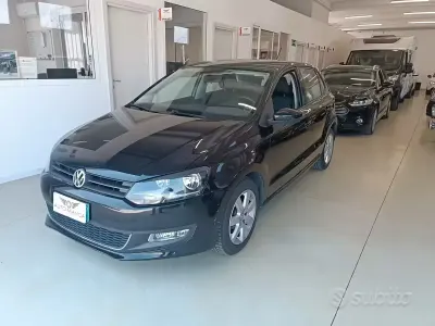 Usata VW Polo Highline 85 CV (62 kW) 2011 Nero Utilitaria