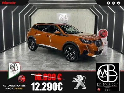 Usata Peugeot 2008 Active 131 CV (96 kW) 2020 Arancione SUV
