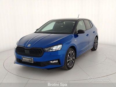 Blu/azzurro Usata 2022 Skoda Fabia Monte Carlo Utilitaria | 17.800 € (Molto cara)