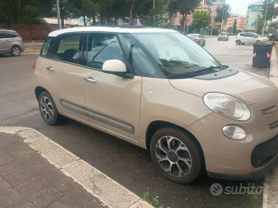 Usata Fiat 500L Lounge 120 CV (88 kW) 2017 Beige Monovolume