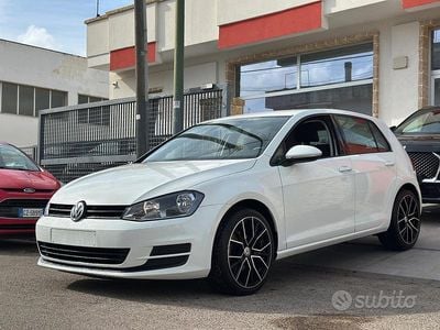 Usata VW Golf VII 110 CV (80 kW) 2016 Bianco Berlina