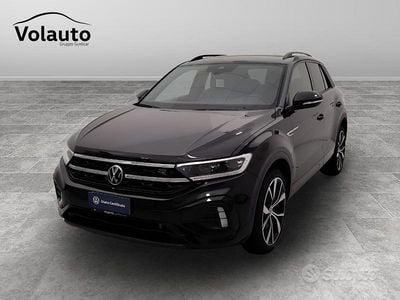 Usata VW T-Roc R-line 150 CV (110 kW) 2023 Nero SUV