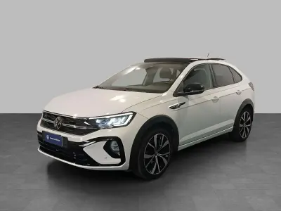 Usata VW Taigo R-line 110 CV (80 kW) 2023 Pure white nero SUV