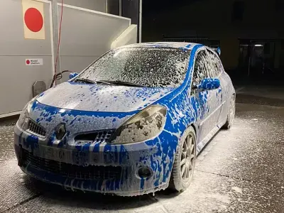 Usata Renault Clio III Luxe 200 CV (147 kW) 2007 Bluazzurro Berlina
