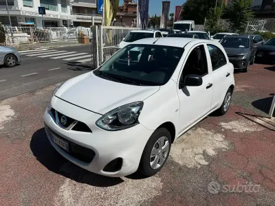 Usata Nissan Micra Visia 80 CV (58 kW) 2017 Bianco Utilitaria