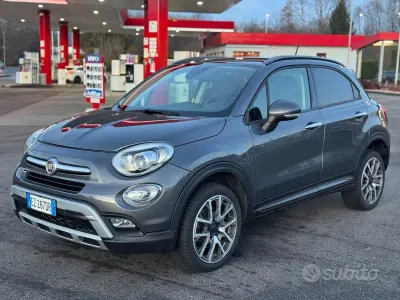 Usata Fiat 500X Cross 140 CV (102 kW) 2015 Grigio SUV