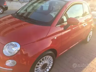 Usata Fiat 500 69 CV (50 kW) 2011 Rosso Berlina