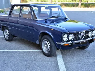 Usata Alfa Romeo Giulia Super 88 CV (64 kW) 1976 Blu/azzurro Berlina
