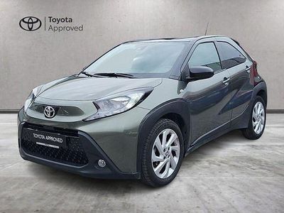Usata Toyota Aygo X Trend 72 CV (52 kW) 2022 Cardamom green & black SUV