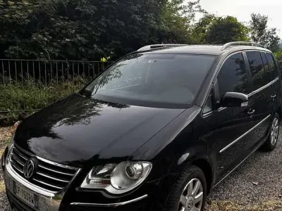 Usata VW Touran Highline 140 CV (102 kW) 2008 Nero Monovolume