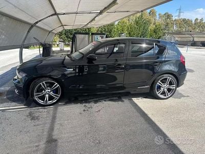 Usata BMW 120 177 CV (130 kW) 2007 Nero Utilitaria