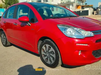 Usata Citroën C3 Exclusive 82 CV (60 kW) 2014 Rosso Berlina
