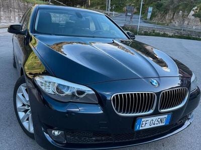 Usata BMW 530 Efficient Dynamics 245 CV (180 kW) 2010 Blu Berlina