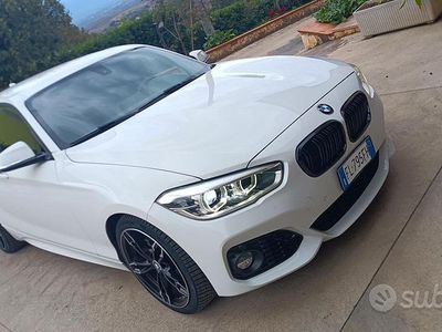 Usata BMW 116 Sport Line 116 CV (85 kW) 2017 Bianco Utilitaria