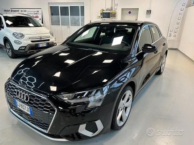 Usata Audi A3 Advanced 150 CV (110 kW) 2022 Nero Berlina