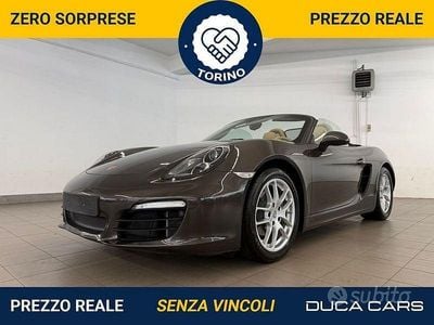 Usata Porsche Boxster 265 CV (194 kW) 2014 Marrone Cabrio