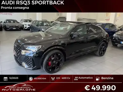 Usata Audi RS Q3 Sportback Ambiente 400 CV (294 kW) 2023 Nero SUV