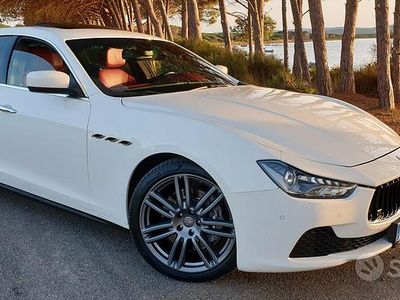 Usata Maserati Ghibli 275 CV (202 kW) 2015 Bianco Berlina