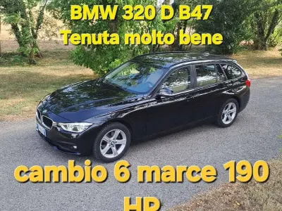 Usata BMW 320 Advantage 190 CV (139 kW) 2018 Nero Station wagon