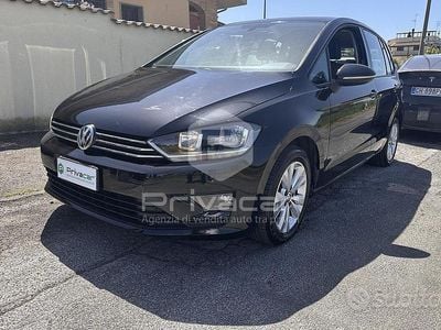 Usata VW Golf Sportsvan Highline 125 CV (91 kW) 2015 Nero Monovolume