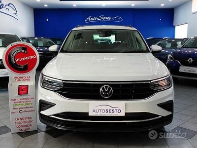Usata VW Tiguan Life 150 CV (110 kW) 2021 Bianco SUV