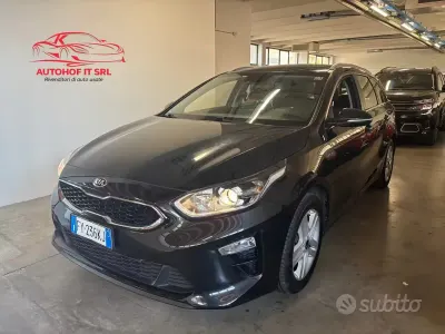 Usata Kia Ceed Sportswagon 115 CV (84 kW) 2019 Nero Station wagon
