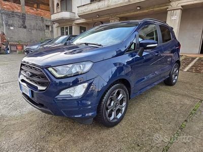 Usata Ford Ecosport ST-Line 125 CV (91 kW) 2022 Blu SUV