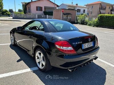 Usata Mercedes SLK200 163 CV (119 kW) 2005 Nero Cabrio