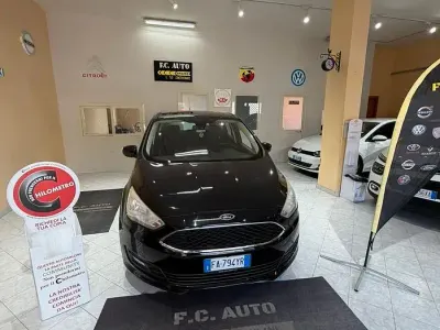 Usata Ford C-MAX Titanium 120 CV (88 kW) 2015 Nero Monovolume